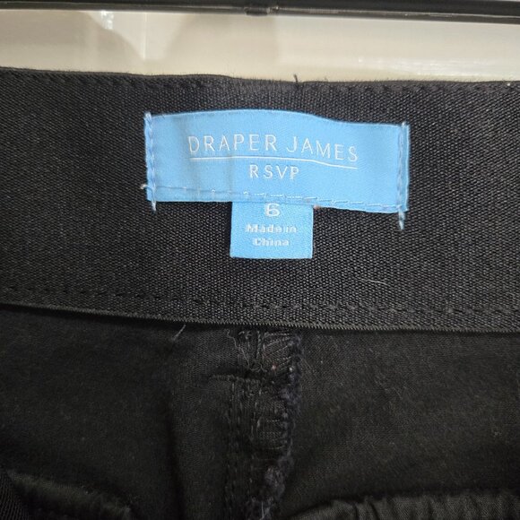 Draper James_Front Pocket_Black Pants_Size 6 - Picture 2 of 4